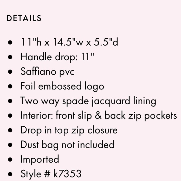 Kate Spade Marlee Pineapple Tote New In Original Packaging - Picture 16 of 16